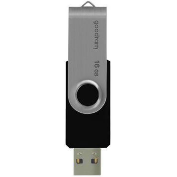 Флеш-накопичувач USB2.0 16GB Goodram UTS2 (Twister) Black (UTS2-0160K0R11) [607048]