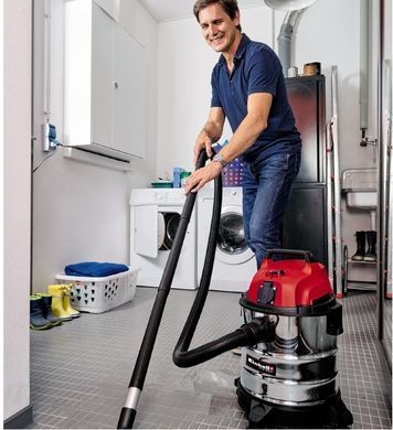 Пилосос професійний Einhell TC-VC 1820 SA 180мБа контейнер 20л 4кг (2342425) [105531]