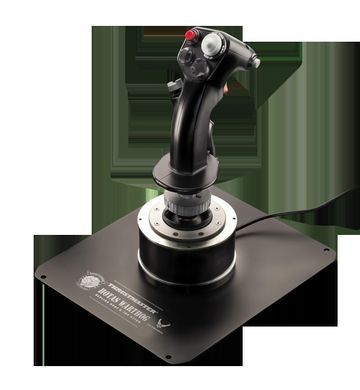 Джойстик Thrustmaster Hotas Warthog, Офіційна копія штурвалу літака A-10C, ліцензована ВПС США, PC (2960738) [106043]