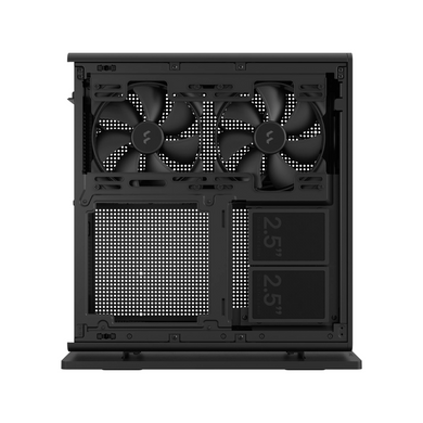 Корпус для ПК FRACTAL DESIGN Ridge Black mITX PCIe 4.0 (FD-C-RID1N-11) [303865]