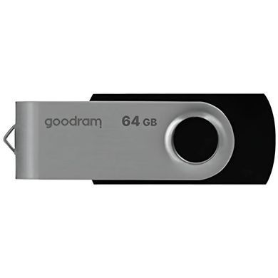 Флеш-накопичувач USB2.0 64GB Goodram UTS2 (Twister) Black (UTS2-0640K0R11) [607050]