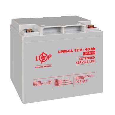 Акумулятор гелевий LPM-GL 12V - 40 Ah (LP4154) [900088]