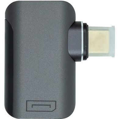 Адаптер PowerPlant USB Type-C - DisplayPort (M/F) Black (CA914265) [604363]