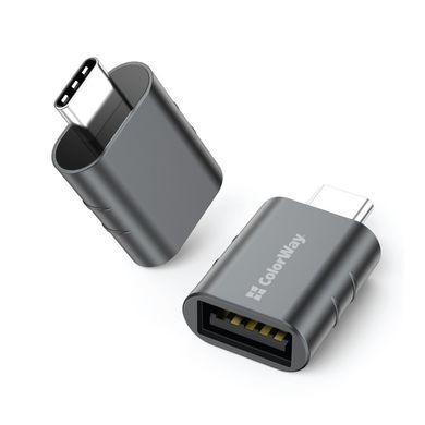 Адаптер ColorWay USB - USB-C 3.2 (CW-AD-AC3) [613614]