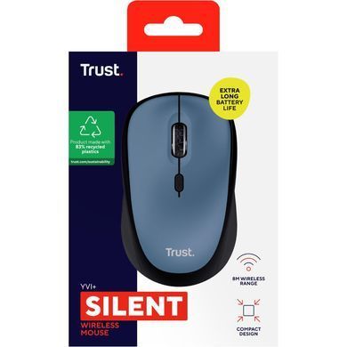 Комп'ютерна миша TRUST Yvi+ Mouse dark blue (25514) [304204]
