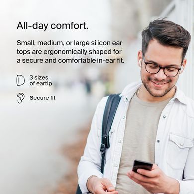 Навушники TWS Belkin Soundform Motion True Wireless, білий (AUC010BTWH) [107497]