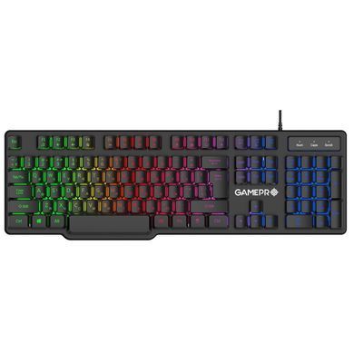 Клавіатура GamePro RGB Black (GK380) [607473]