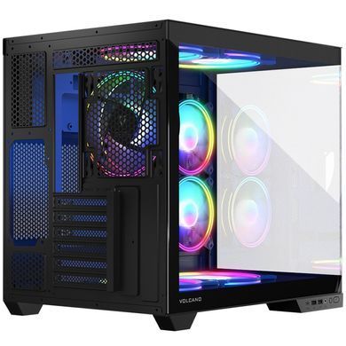 Корпус Modecom VOLCANO PANORAMA APEX ARGB 5F MIDI GREY без БЖ ATX (AT-PANORAMA-5F-ARGB-10-00) [402968]