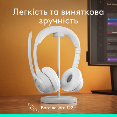 Гарнітура Logitech Zone 300 Wireless Headset BT White (981-001417) [203125]