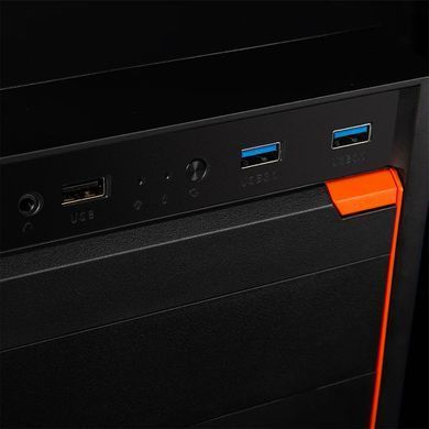 Корпус LogicConcept J23 USB 3.0x2+2.0x2 BLACK без БЖ ATX (AT-J023-10-0000000-0002) [403912]