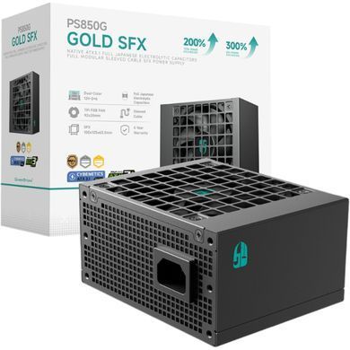 Блок живлення DeepCool GamerStorm PS850G 850W (R-PS850G-FE0B-JGEU) [618108]