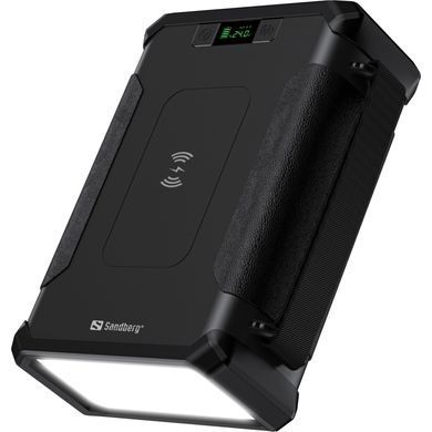 УМБ Sandberg 96000mAh Survivor DC84W PD USB-C60W Cigar Lighter 180W 2USB-A18W,Wireless LiFePo4 (420-78) [403160]