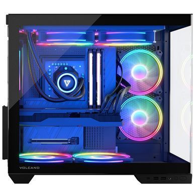Корпус Modecom VOLCANO PANORAMA APEX ARGB 5F MIDI GREY без БЖ ATX (AT-PANORAMA-5F-ARGB-10-00) [402968]
