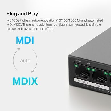Комутатор MERCUSYS (MS105GP) [301799]