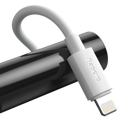 Кабель Baseus Simple Wisdom Data Cable Kit USB to iP PD 20W (2PCS/Set）1.5m White (TZCATLZJ-02) [804404]