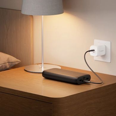 Акумулятор портативний літій-іонний Power Bank Belkin 26000мА&middot;год, 32Вт, USB-A/USB-C PD PPS, чорний (BPB016BTBK) [108438]