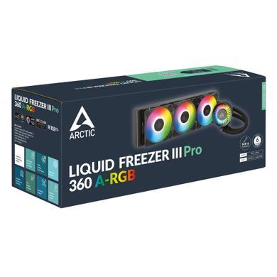 Система водяного охолодження Arctic Liquid Freezer III Pro 360 A-RGB Black (ACFRE00184A) [612984]