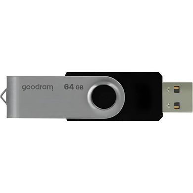 Флеш-накопичувач USB2.0 64GB Goodram UTS2 (Twister) Black (UTS2-0640K0R11) [607050]