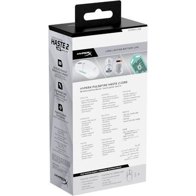 Миша бездротова HyperX Pulsefire Haste 2 Core Wireless White (8R2E7AA) [606637]