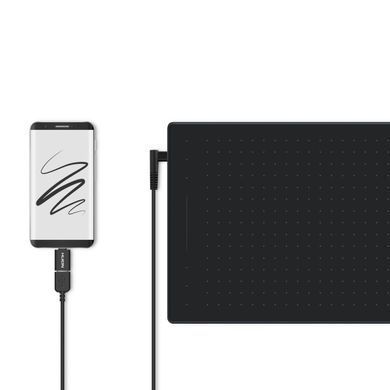 Графічний планшет Huion 11"x6.8", USB-C, чорний (RTP-700) [104761]