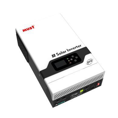Автономний сонячний інвертор Must 6000W 48V 120A (PV18-6048 PRO II) [619790]