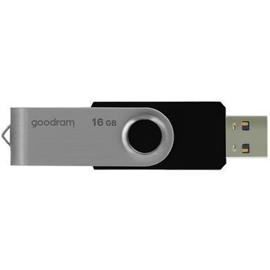 Флеш-накопичувач USB2.0 16GB Goodram UTS2 (Twister) Black (UTS2-0160K0R11) [607048]