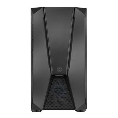 Корпус SilverStone Fara FAV1MB-PRO без БЖ, 2xUSB3.0, 2xUSB2.0, 1x120мм, ARGB VGA 379мм, LCS ready, TG Side Panel, mATX, чорний (SST-FAV1MB-PRO) [109551]
