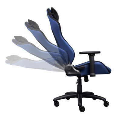 Крісло Trust GXT714B Ruya ECO, ПУ шкіра, 3D-Armrests, синій (25131_TRUST) [106147]