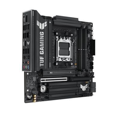 Материнcька плата ASUS TUF GAMING B850M-PLUS WIFI7 sAM5 B850 4xDDR5 M.2 HDMI DP Wi-Fi BT mATX (90MB1MU0-M0EAY0) [111751]