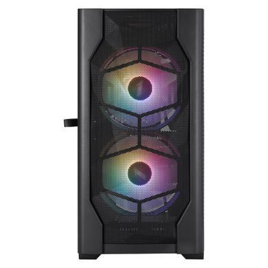 Корпус 1stPlayer Black (D4-M-BK-2F1P-1F1) [617090]