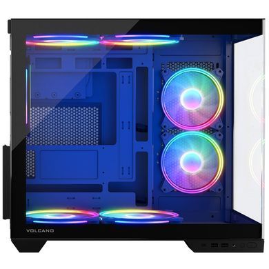 Корпус Modecom VOLCANO PANORAMA APEX ARGB 5F MIDI GREY без БЖ ATX (AT-PANORAMA-5F-ARGB-10-00) [402968]