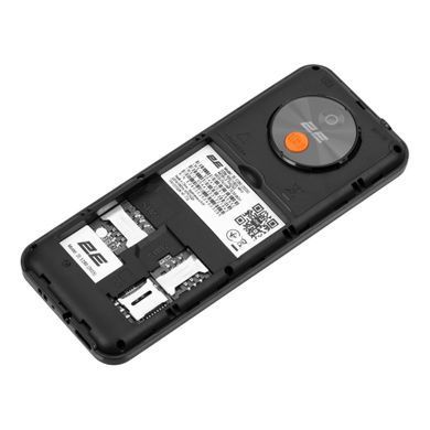Мобільний телефон 2E E280 2025 2.8" 2SIM, 1500мА&bull;год, чорний (694743656220) [101363]