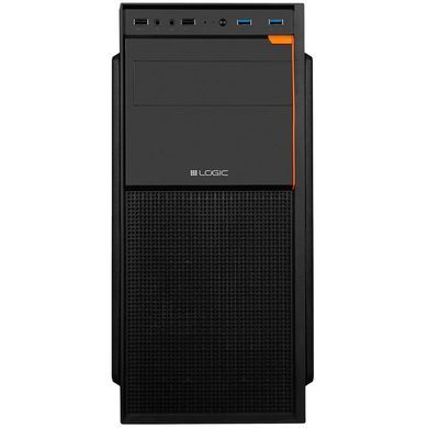 Корпус LogicConcept J23 USB 3.0x2+2.0x2 BLACK без БЖ ATX (AT-J023-10-0000000-0002) [403912]