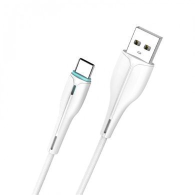 Кабель SkyDolphin S48T USB - USB Type-C (M/M), 1 м, White (SDUSB-000425) [604202]