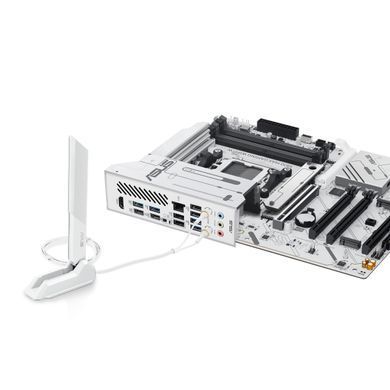 Материнcька плата ASUS X870 MAX GAMING WIFI7 W sAM5 X870 4xDDR5 M.2 HDMI USB Type-C Wi-Fi BT ATX білий (90MB1LZ0-M0EAY0) [109225]