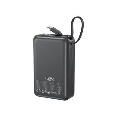 Універсальна мобільна батарея XO PR267 PD 65W 20000mAh Grey (PR267.grey) [603511]