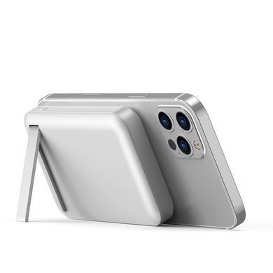 Зовнішній акумулятор WIWU Snap Cube- Magnetic Wireless Charger Power Bank 10000mAh SC1000WHT (3C) White (6973218947020) [806497]