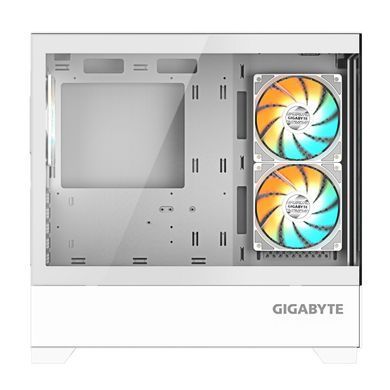 Корпус Gigabyte C201 Panoramic Tempered Glass Ice без БЖ (GB-C201PI) [612538]
