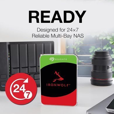 Жорсткий диск Seagate 4TB 3.5" 5400 256MB SATA IronWolf (ST4000VN006) [109396]