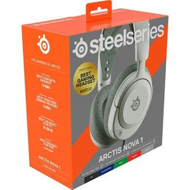 Ігрова гарнітура SteelSeries Arctis Nova 1 White MultiPlatform (61607) [401861]