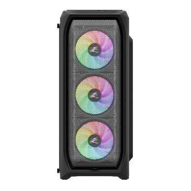 Корпус Zalman N5 MF без БЖ, 1xUSB3.0, 2xUSB2.0, 4x120мм RGB, VGA 365мм, LCS ready, Acrylic Side Panel, ATX, чорний (N5MF) [109635]
