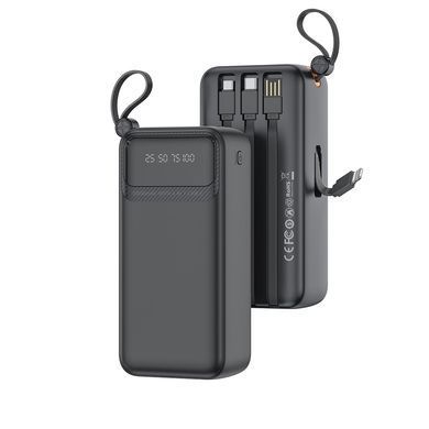Універсальна мобільна батарея XO PR280 30000mAh 10W Black (PR280.black) [610981]