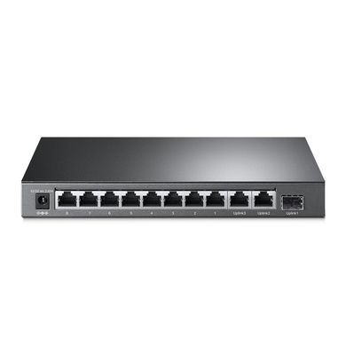 10-портовий гігабітний комутатор з 8 РоЕ+ портами, TP-LINK (TL-SG1210MP) [500872]