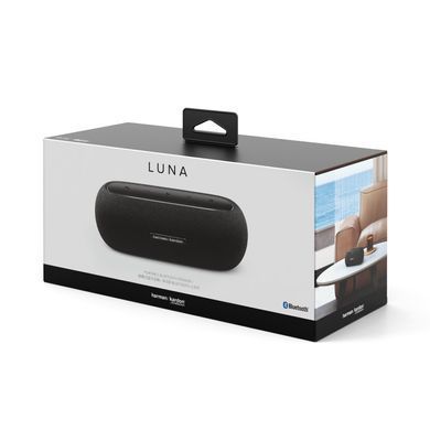 Акустична система портативна з БТ harman/kardon (HKLUNABLKEU) [503485]