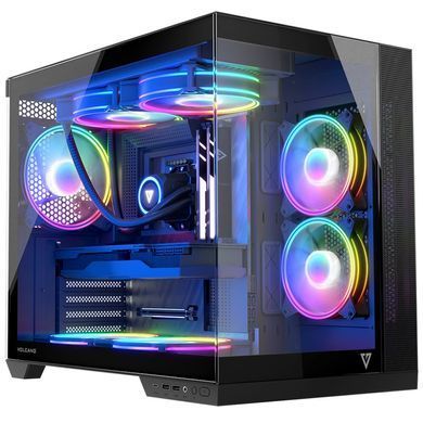 Корпус Modecom VOLCANO PANORAMA APEX ARGB 5F MIDI GREY без БЖ ATX (AT-PANORAMA-5F-ARGB-10-00) [402968]