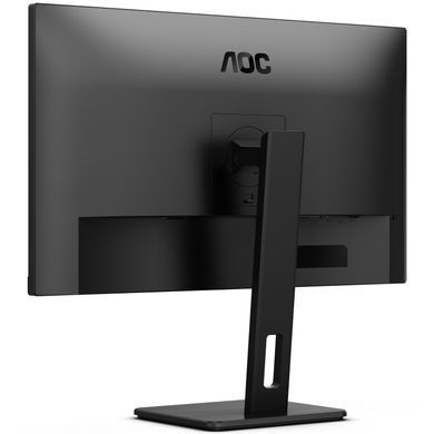 Монітор TFT 27" AOC, QHD, VA, HDMI, DP, USB-hub, HAS, Pivot, колонки, чорний (Q27E3UMF) [400502]