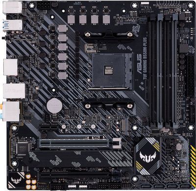 Материнcька плата ASUS TUF GAMING B550M-PLUS sAM4 B550 4xDDR4 M.2 HDMI DP mATX (90MB14A0-M0EAY0) [109103]