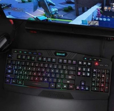 Клавіатура Redragon Harpe2 UKR RGB USB (77484) [201945]