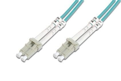 Патч-корд волоконно-оптичний DIGITUS LC/UPC-LC/UPC, 50/125, MM, OM3, duplex, 3м (DK-2533-03/3) [109913]