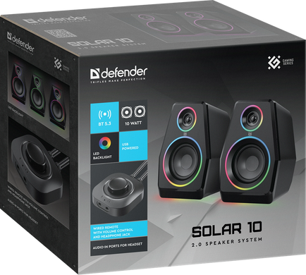 Акустика Defender Solar 10 10Вт (65940) [203817]